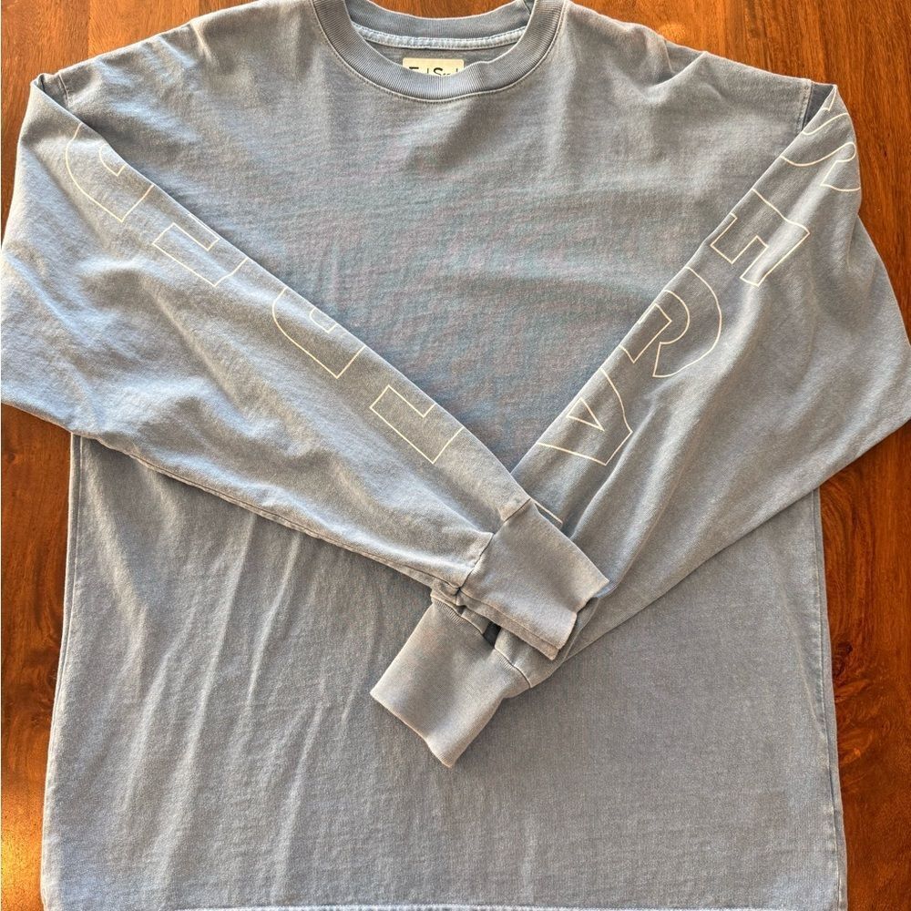 Stylish Gray Long Sleeve Women's Tee